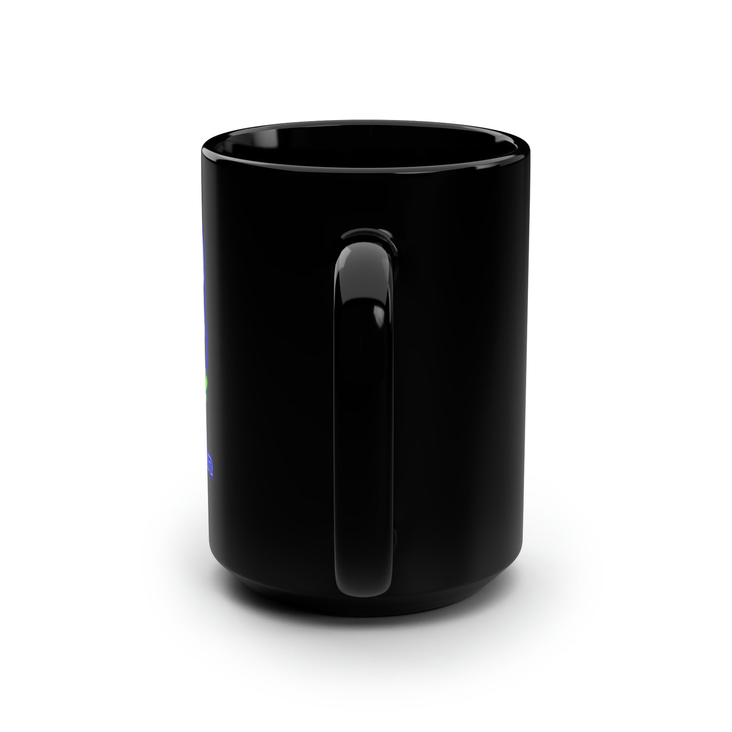 KevTheFatMan Black Mug, 15oz