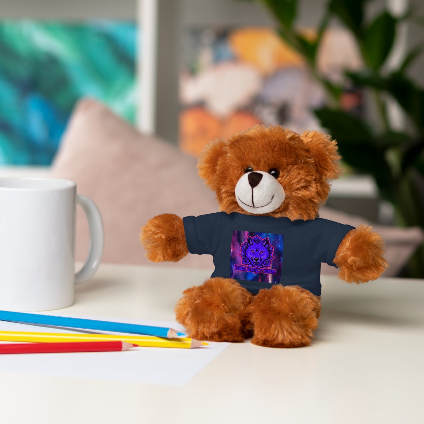 BadWolfRose Space Stuffed Animals with Tee