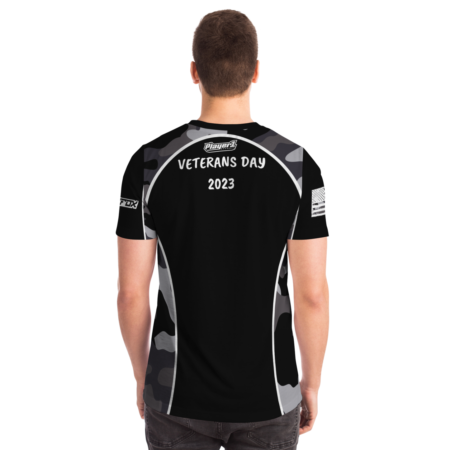 *Limited Edition* BlackFox Grey Camo Veterans Day 2023 Pro Jersey