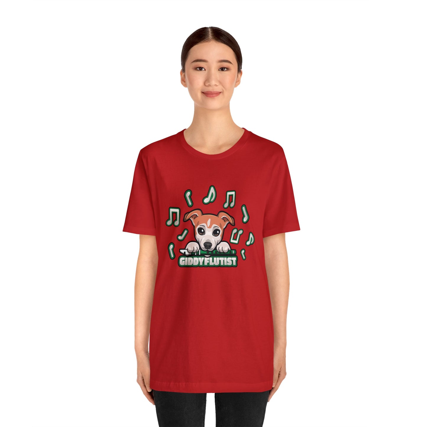 GiddyFlutist Notes Unisex T-Shirt