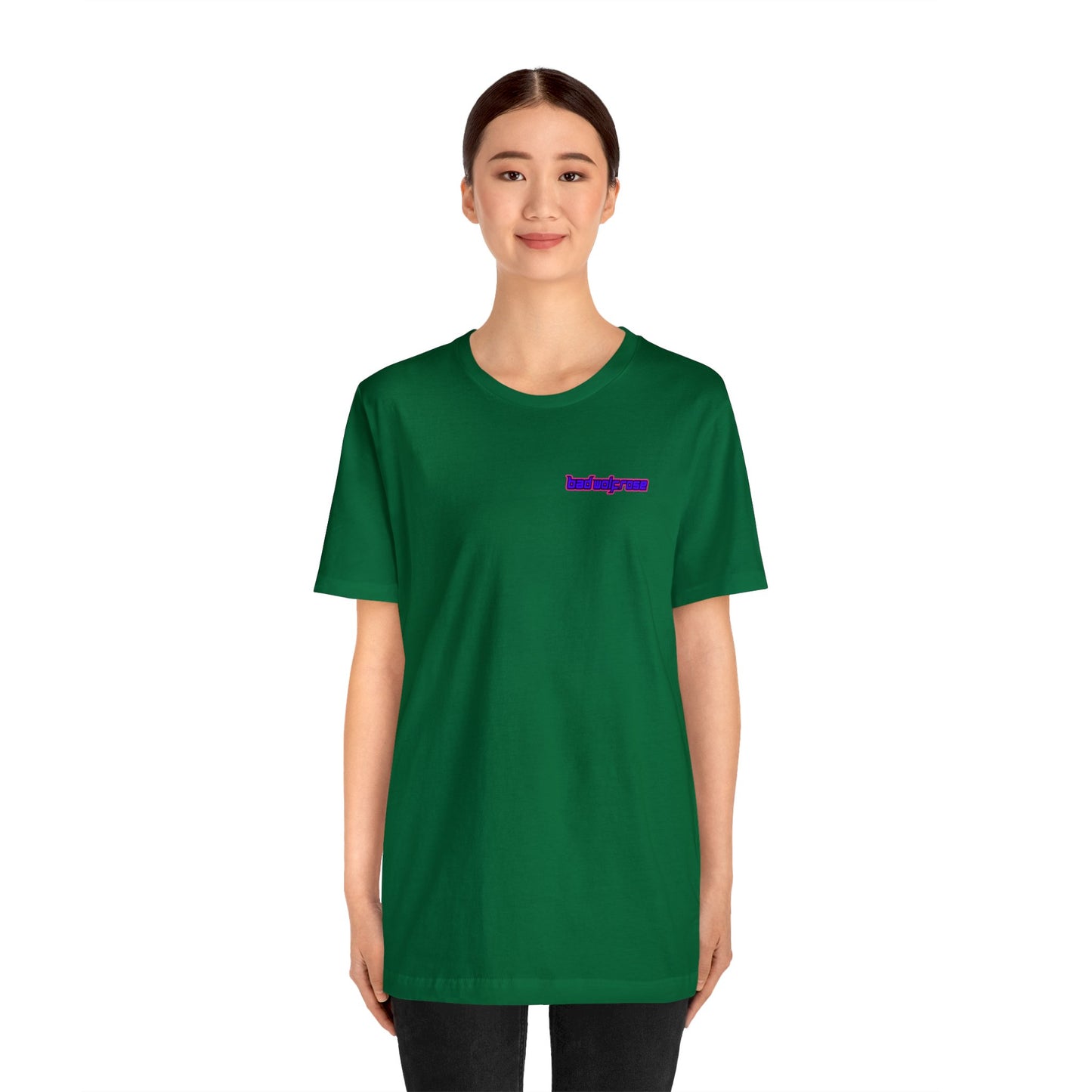 BadWolfRose Back Print Unisex T-shirt