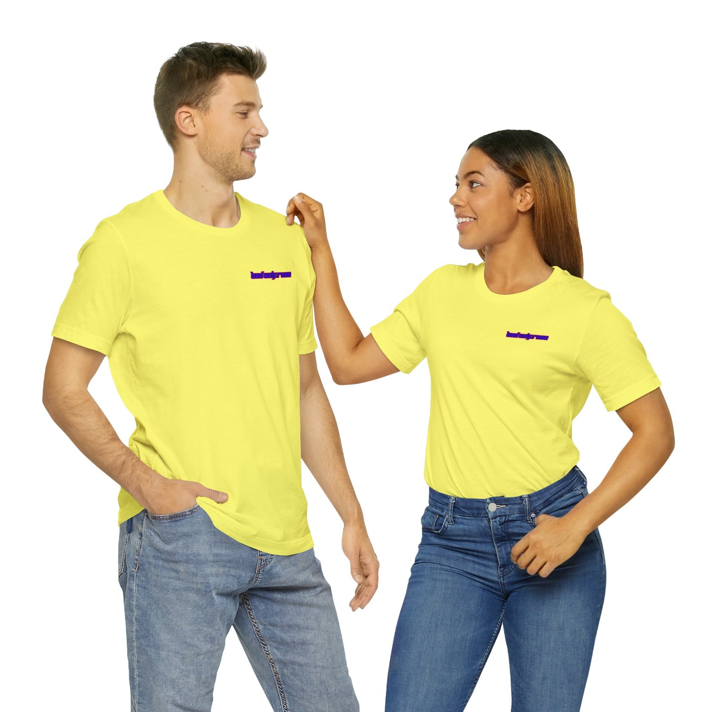 BadWolfRose Back Print Unisex T-shirt