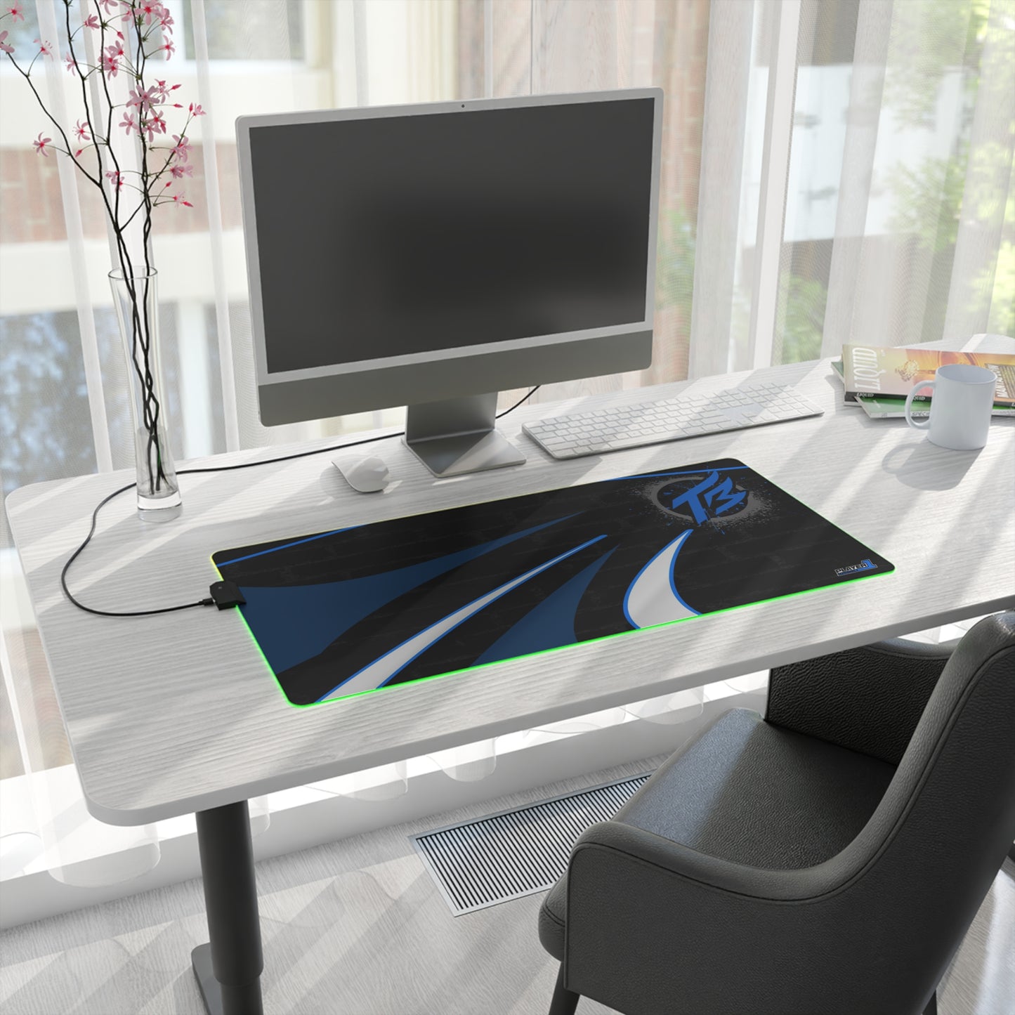 Thermal Break LED Gaming Mouse Pad