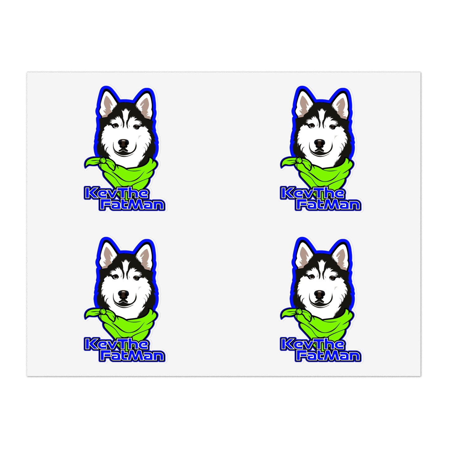 KevTheFatMan Sticker Sheets