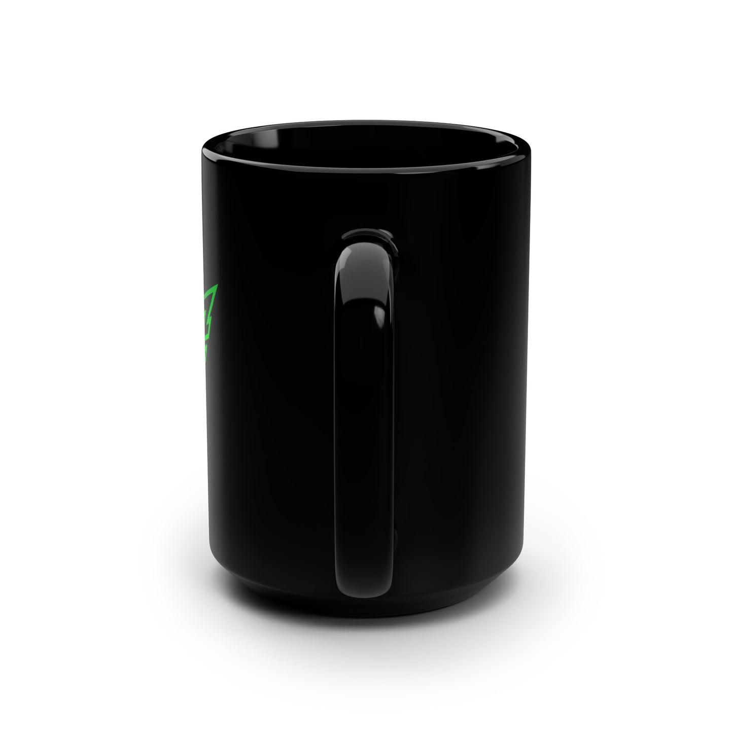 Hezekiah Black Mug, 15oz
