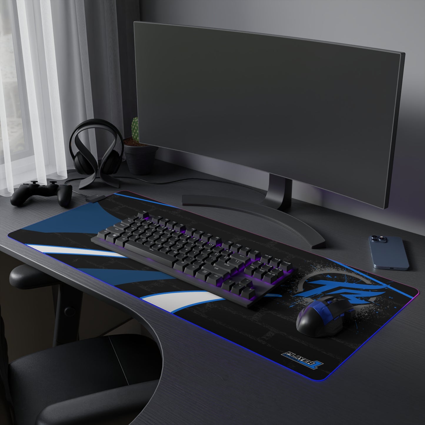 Thermal Break LED Gaming Mouse Pad