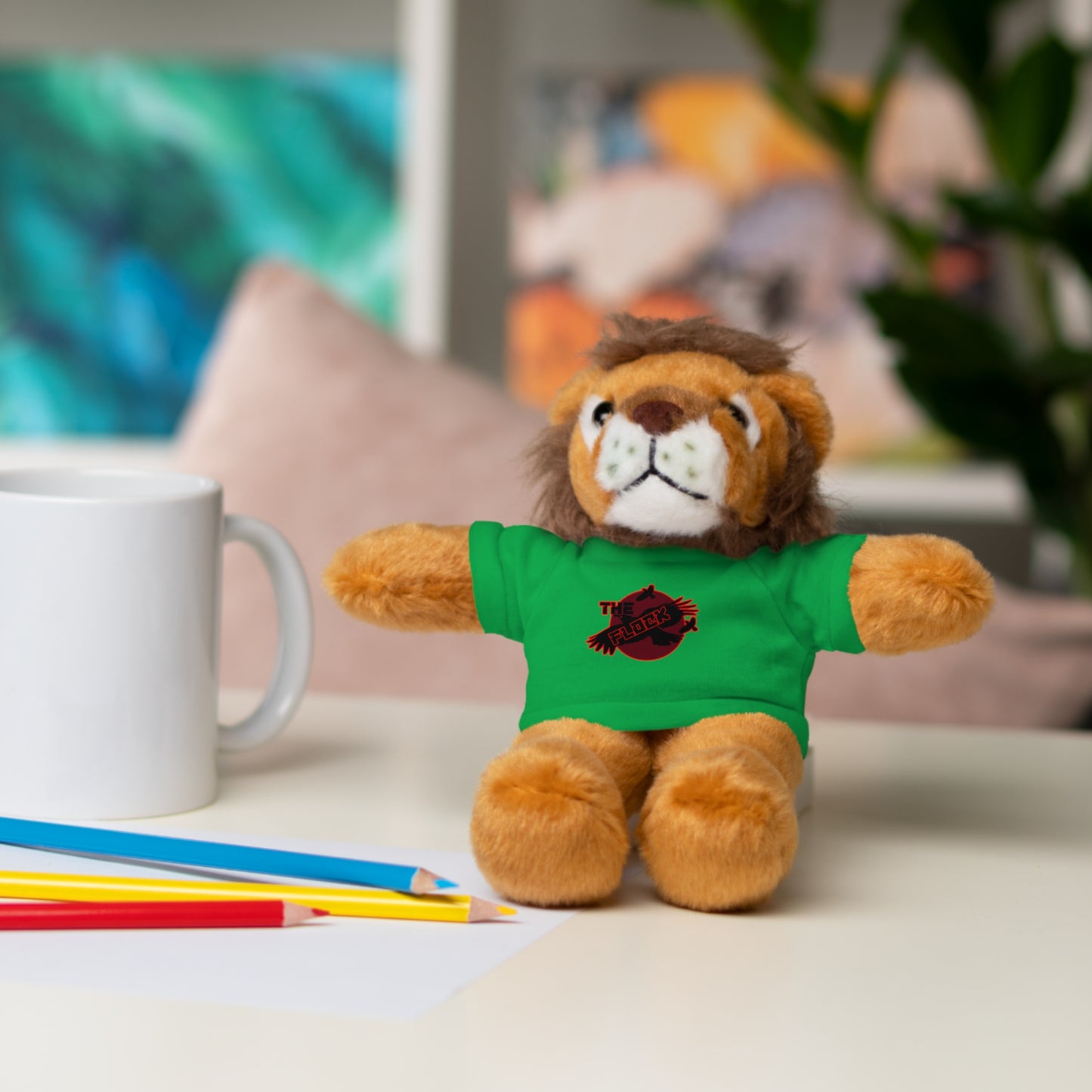 THE FLOCK Stuffed Animals with Tee