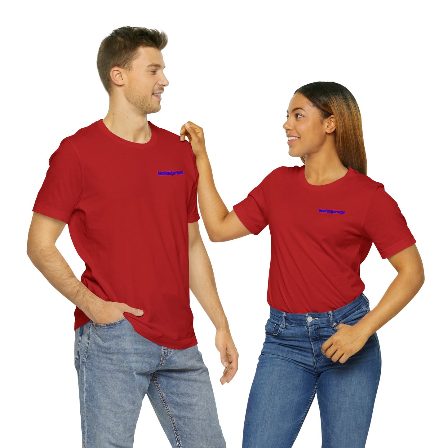BadWolfRose Back Print Unisex T-shirt