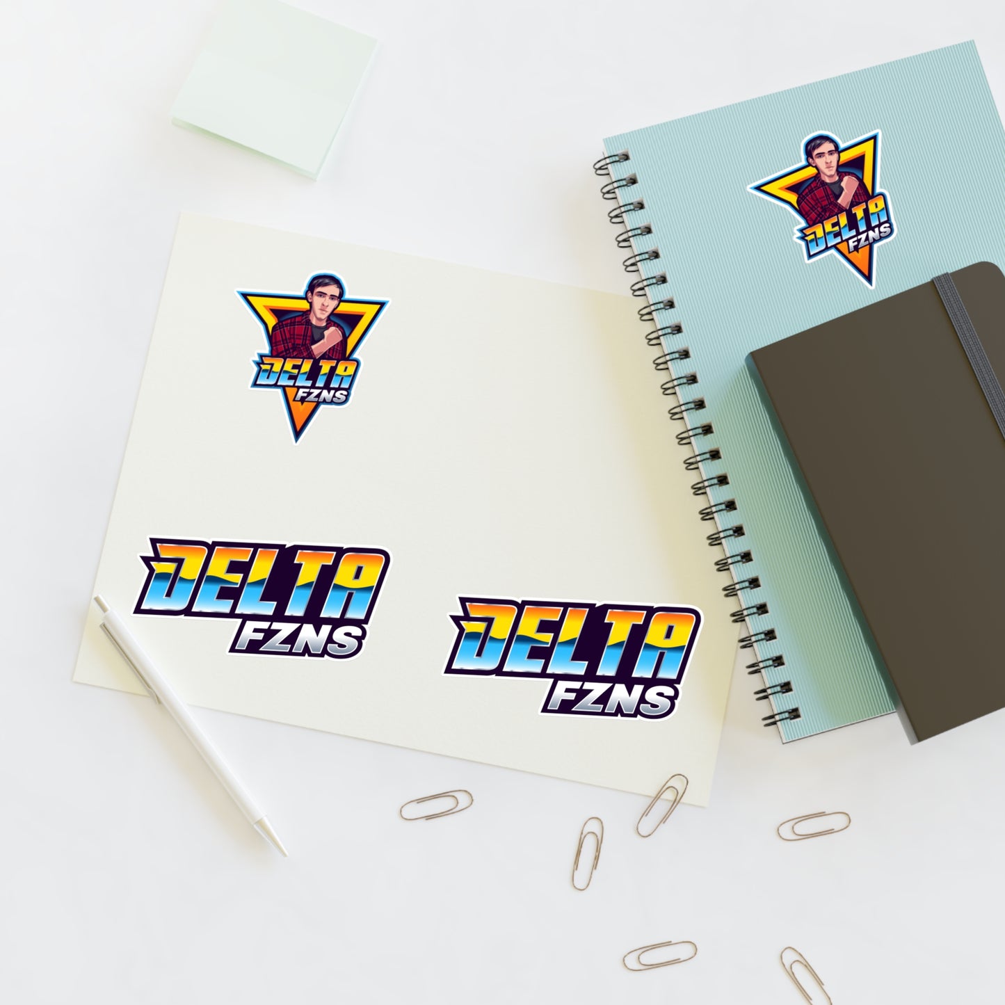 Delta FZNS Sticker Sheets