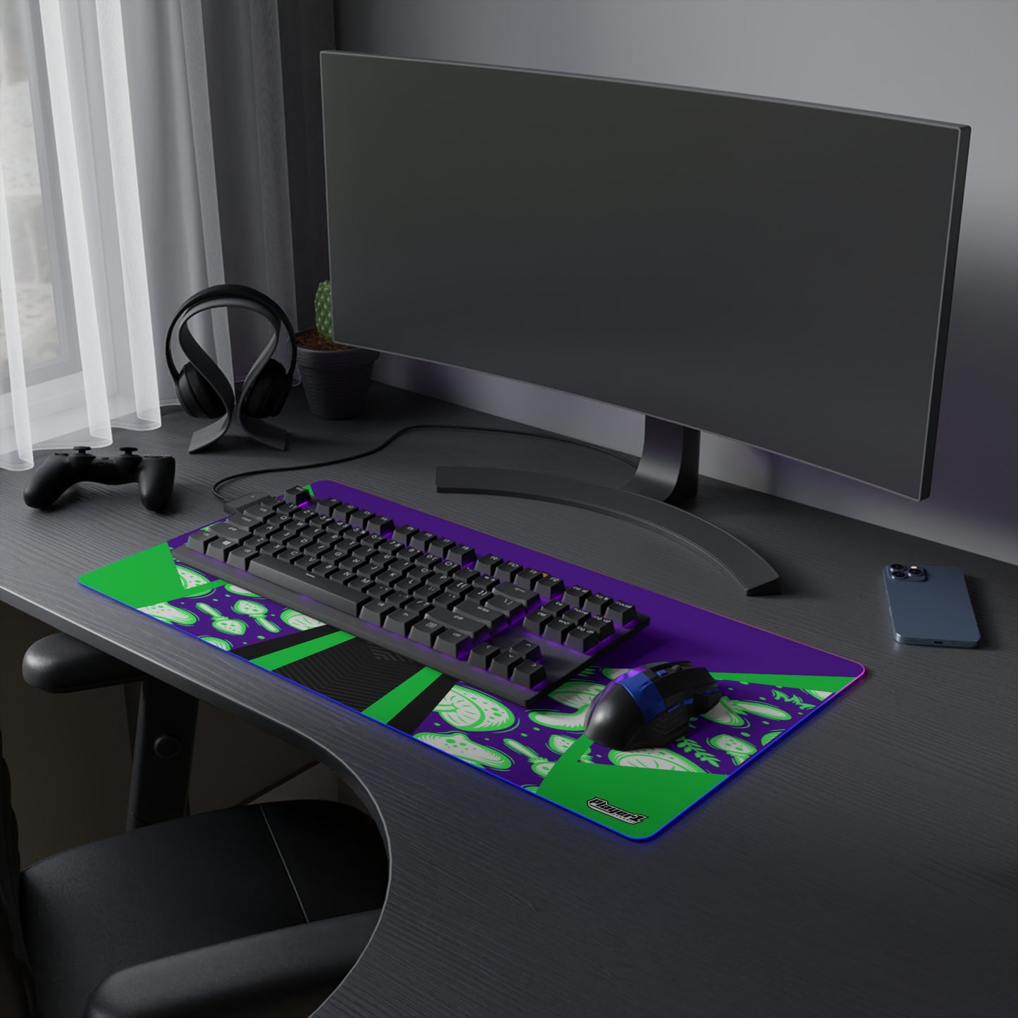 Master Pickel Joe LED Gaming Mouse Pad