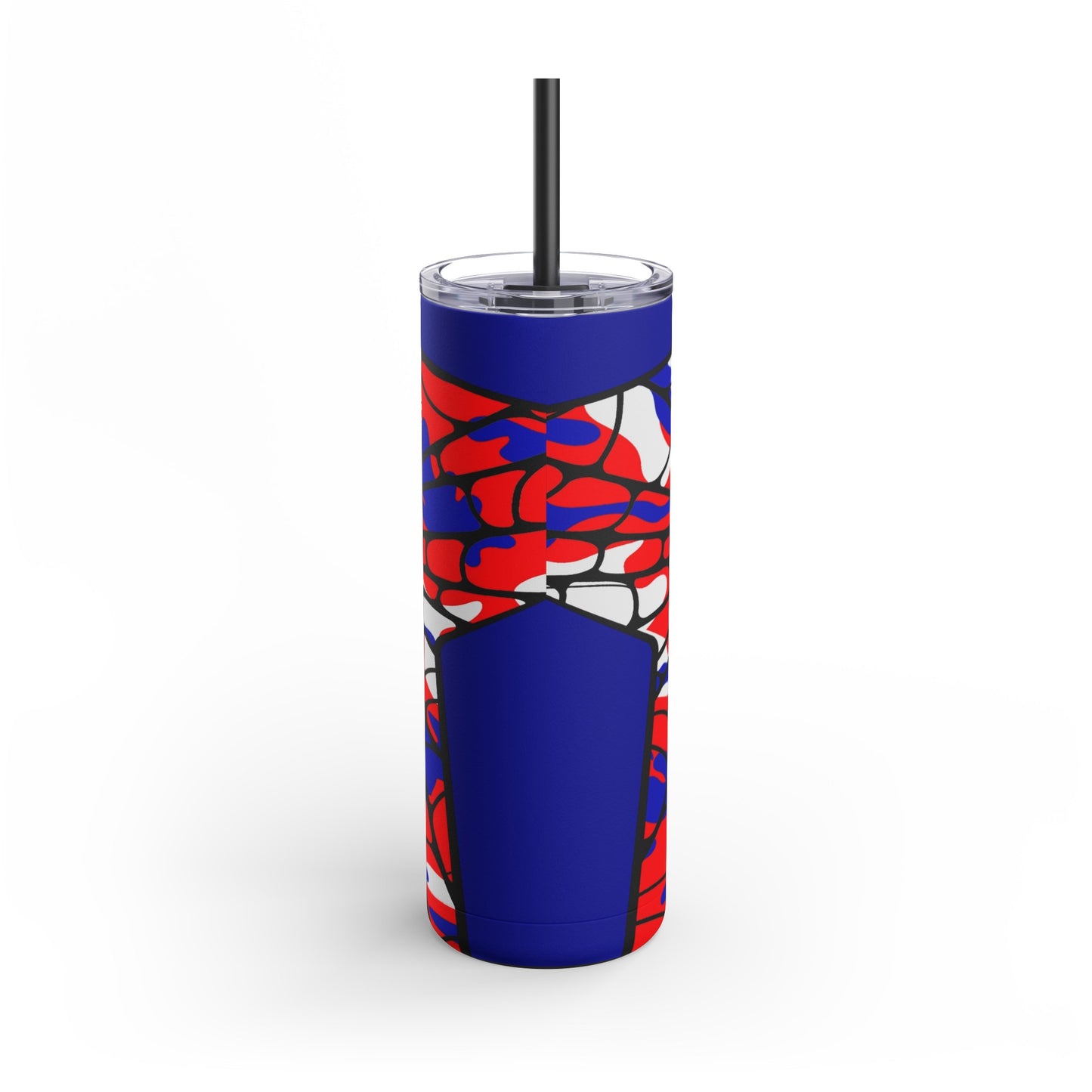 Spiderman8888 Skinny Matte Tumbler, 20oz