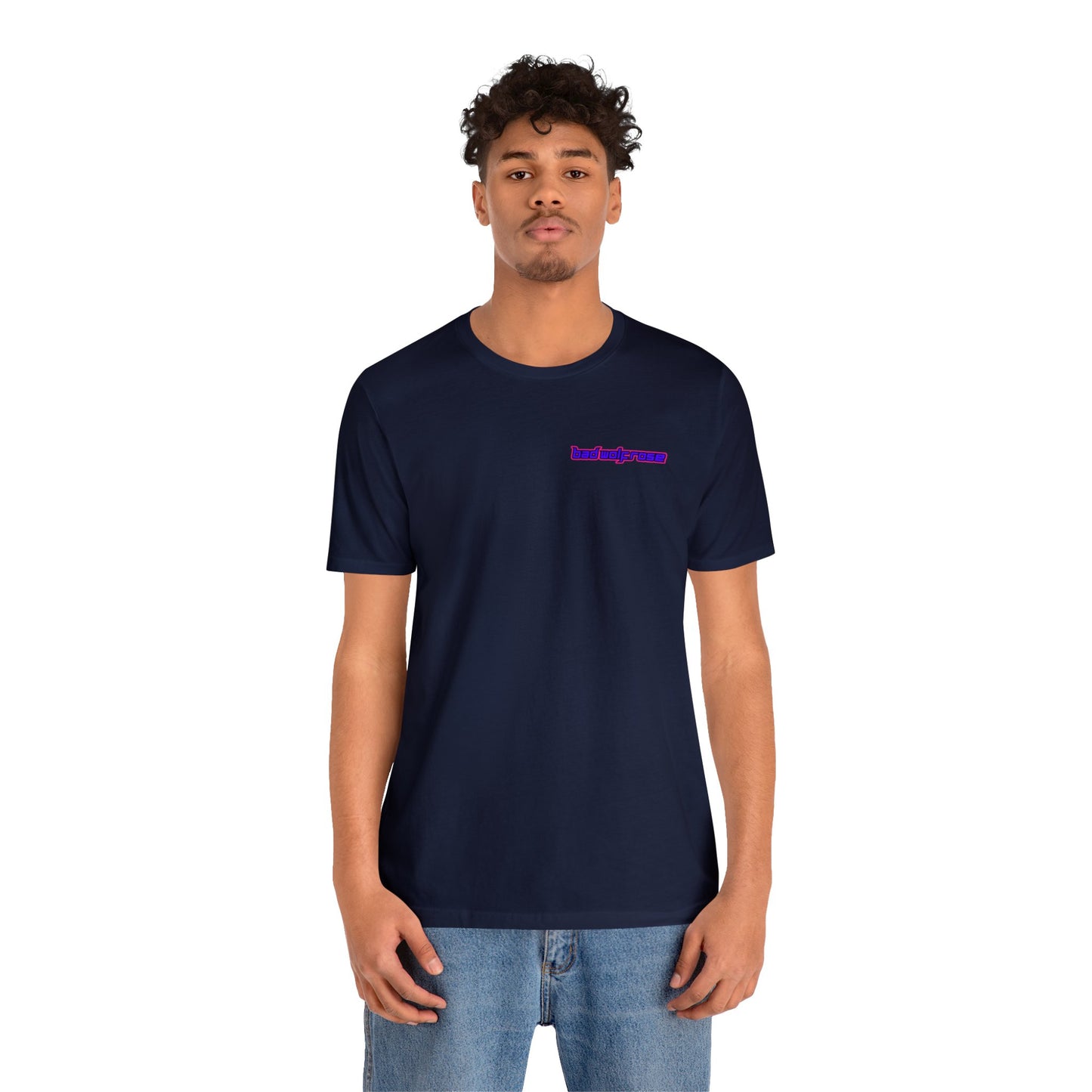 BadWolfRose Back Print Unisex T-shirt