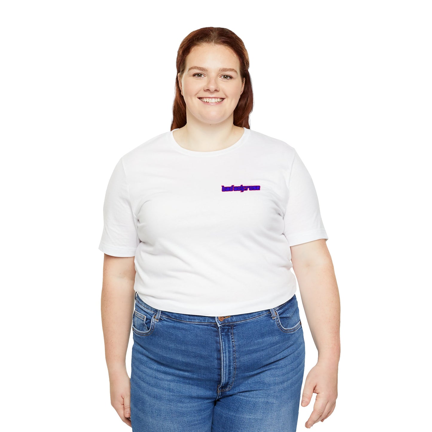 BadWolfRose Back Print Unisex T-shirt