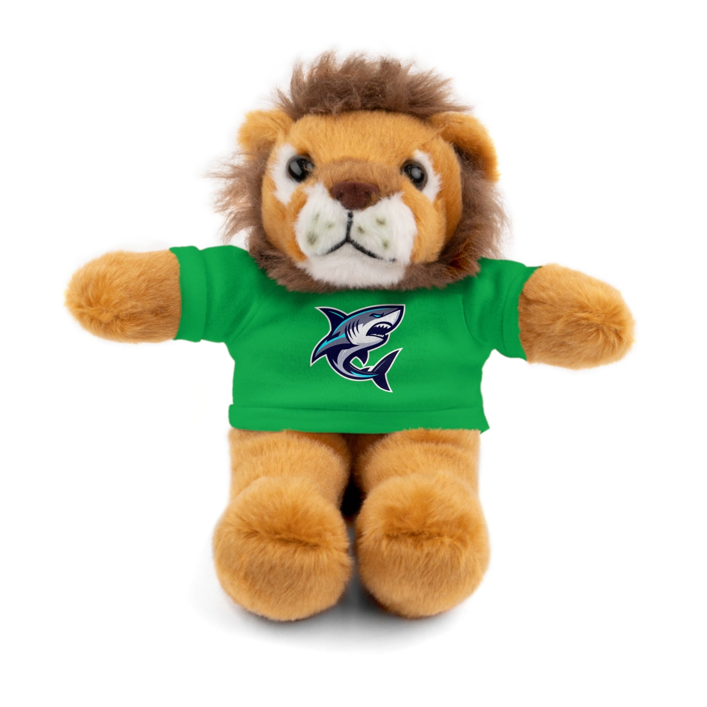 Casual Shark Classic Stuffed Animals with Tee