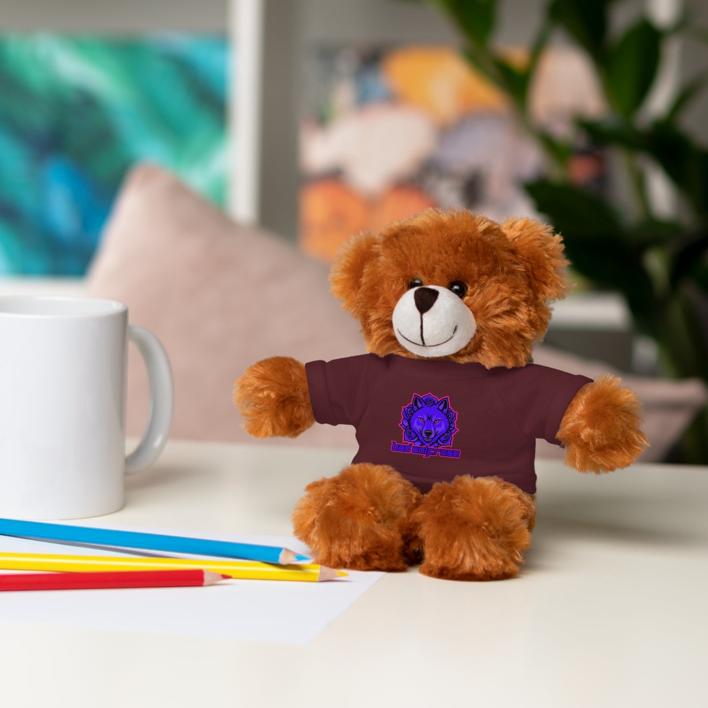 BadWolfRose Classic Stuffed Animals with Tee
