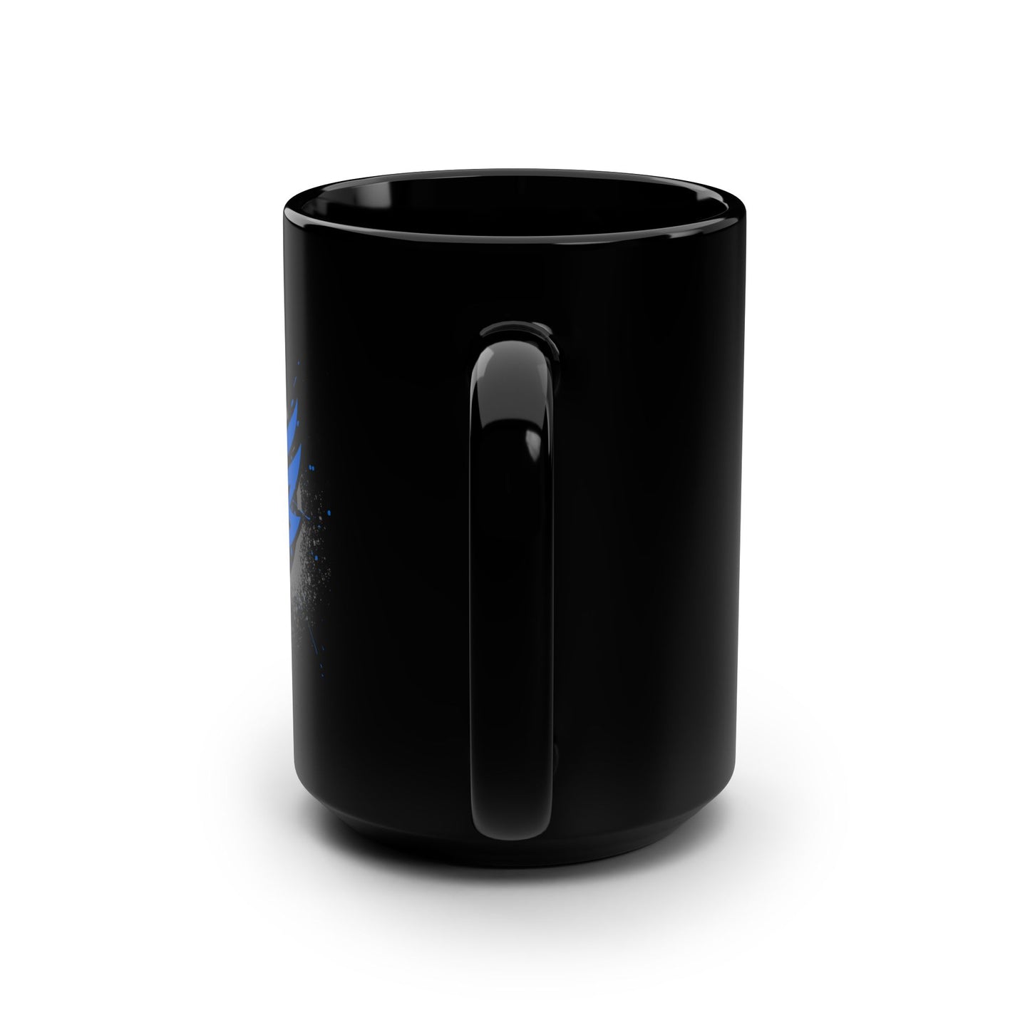Thermal Break Graffiti Black Mug, 15oz