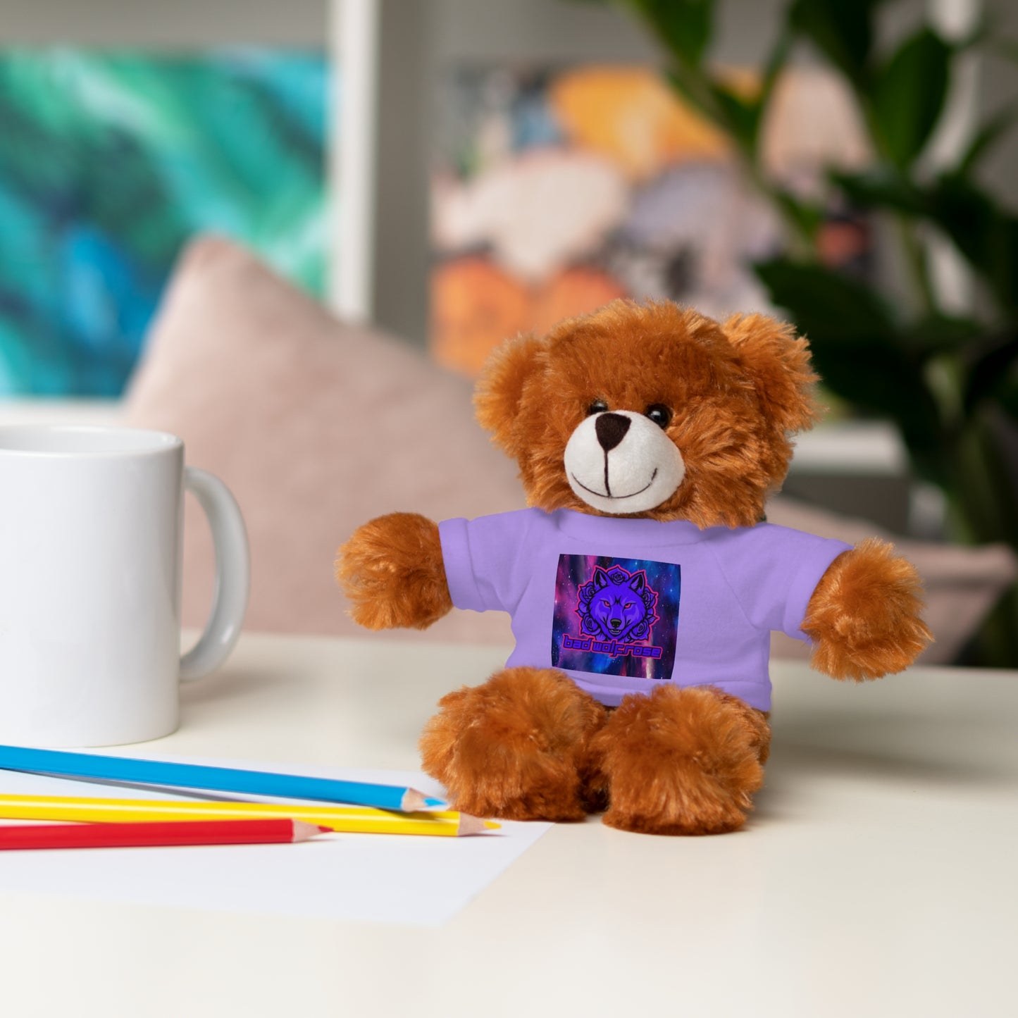 BadWolfRose Space Stuffed Animals with Tee