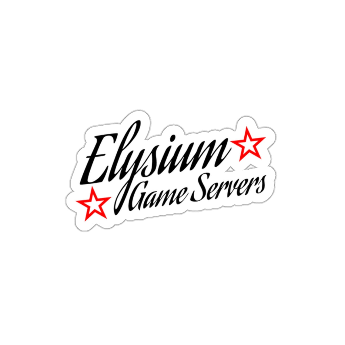 Elysium Game Servers Stickers