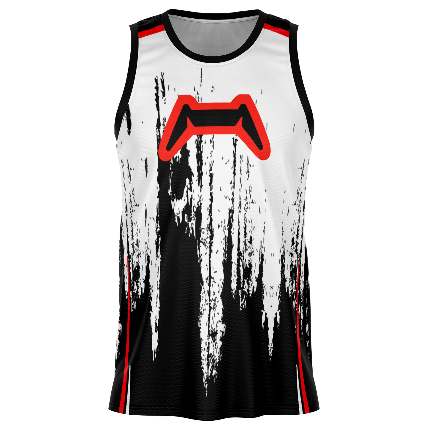Kontroller Labs White Basketball Jersey