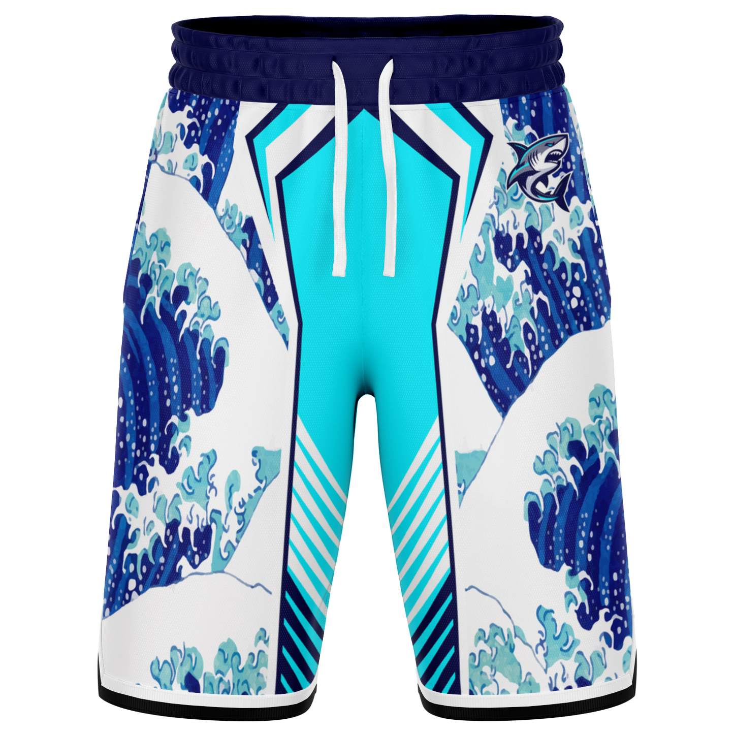 Casual Shark Basketball Shorts