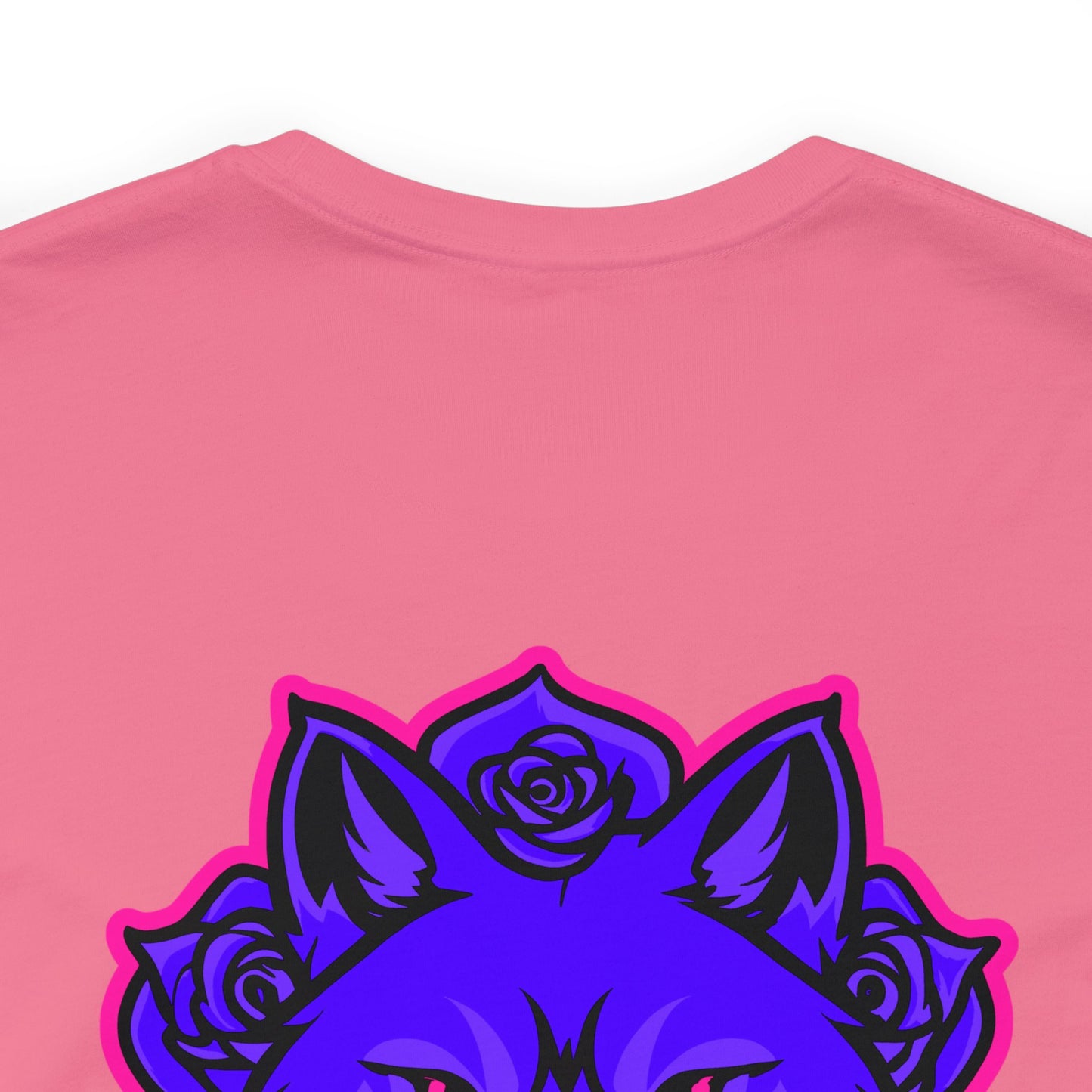 BadWolfRose Back Print Unisex T-shirt
