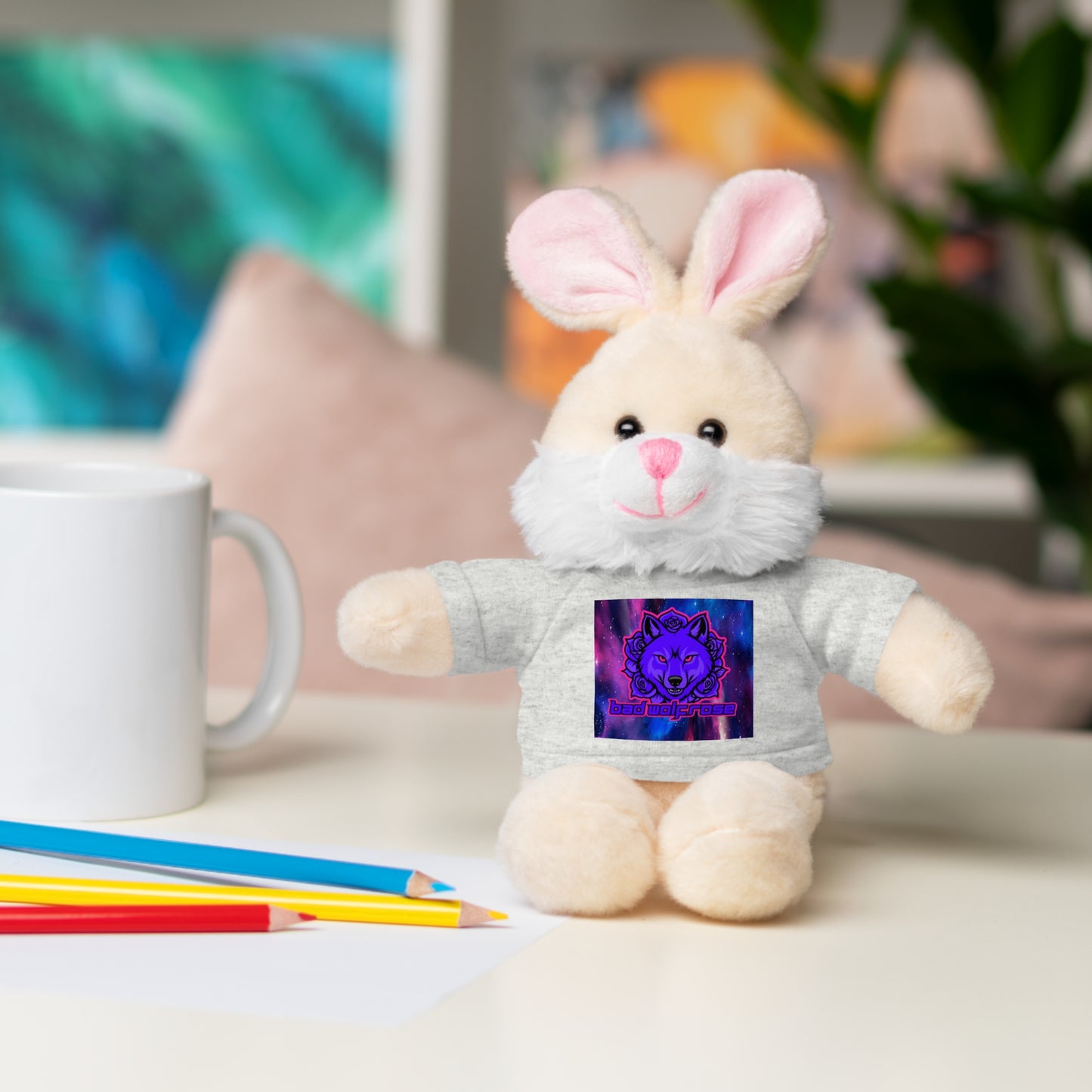 BadWolfRose Space Stuffed Animals with Tee