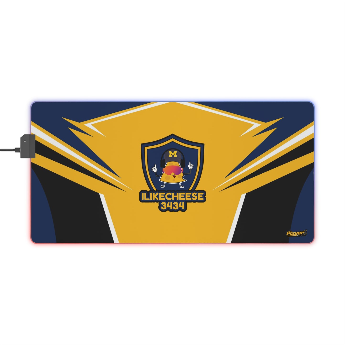 ILikeCheese3434 LED Gaming Mouse Pad