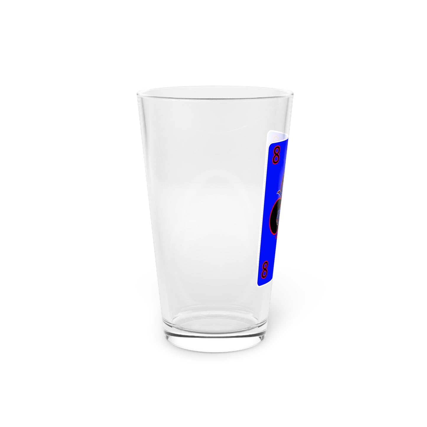 Spiderman8888 Club8888 Card Pint Glass, 16oz