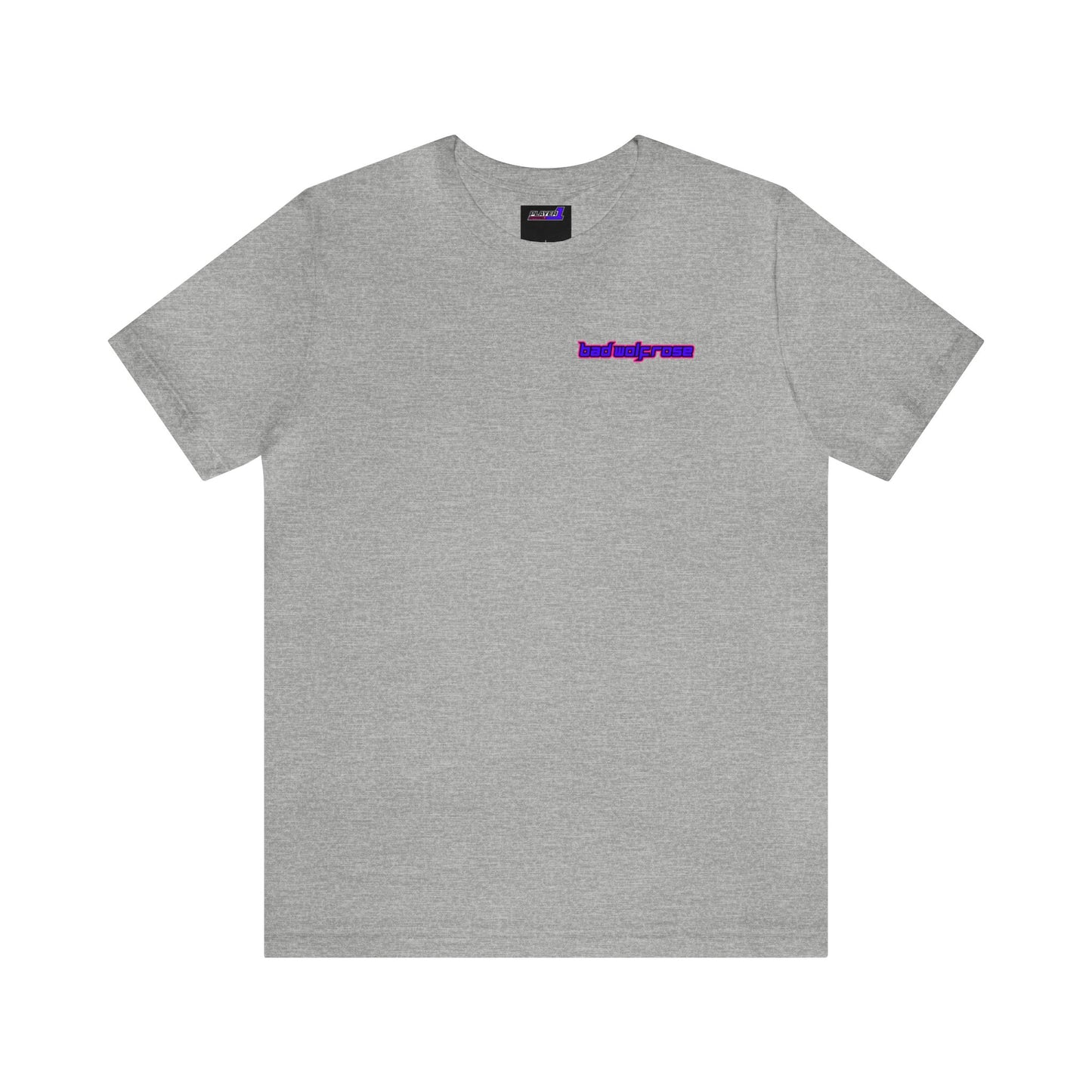 BadWolfRose Back Print Unisex T-shirt