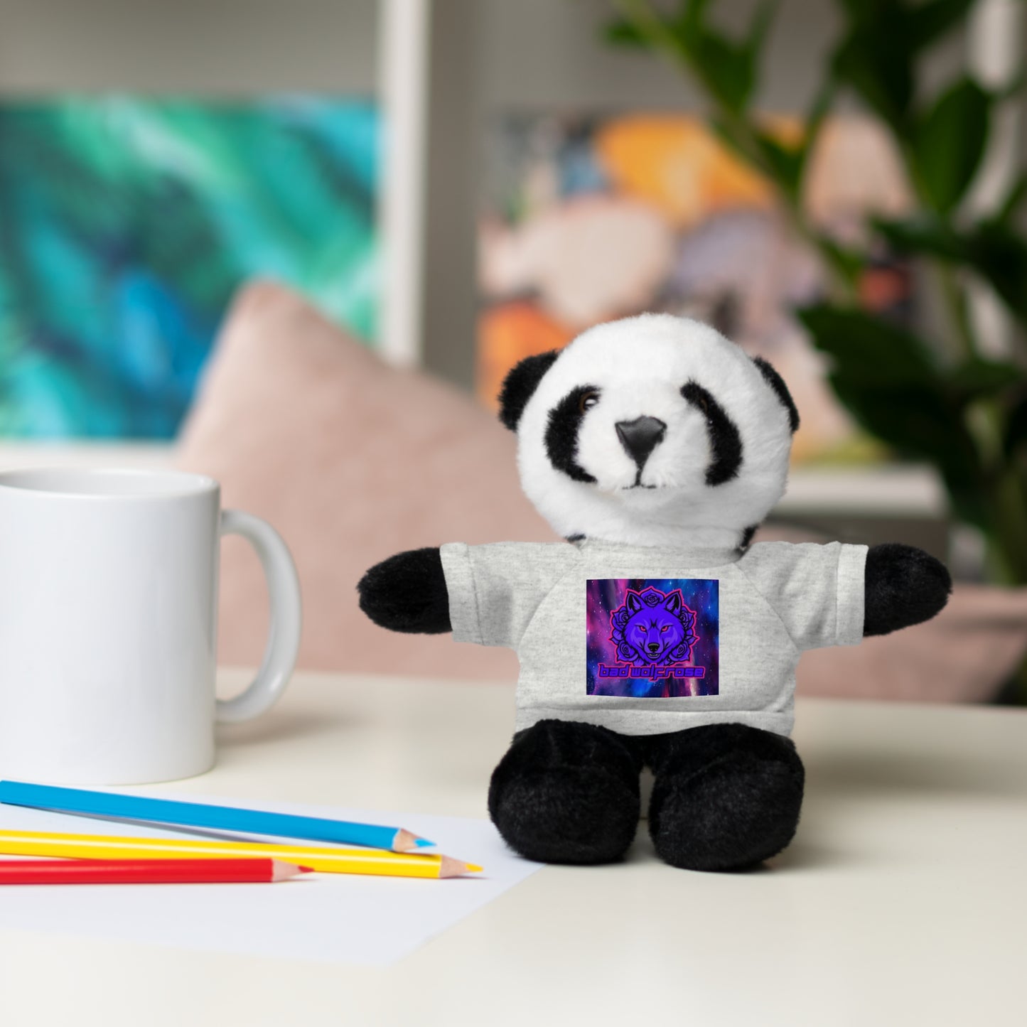 BadWolfRose Space Stuffed Animals with Tee