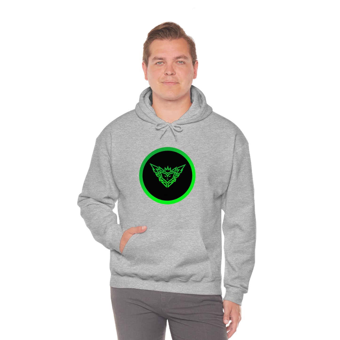 Hezekiah Circle Logo Unisex Hoodie