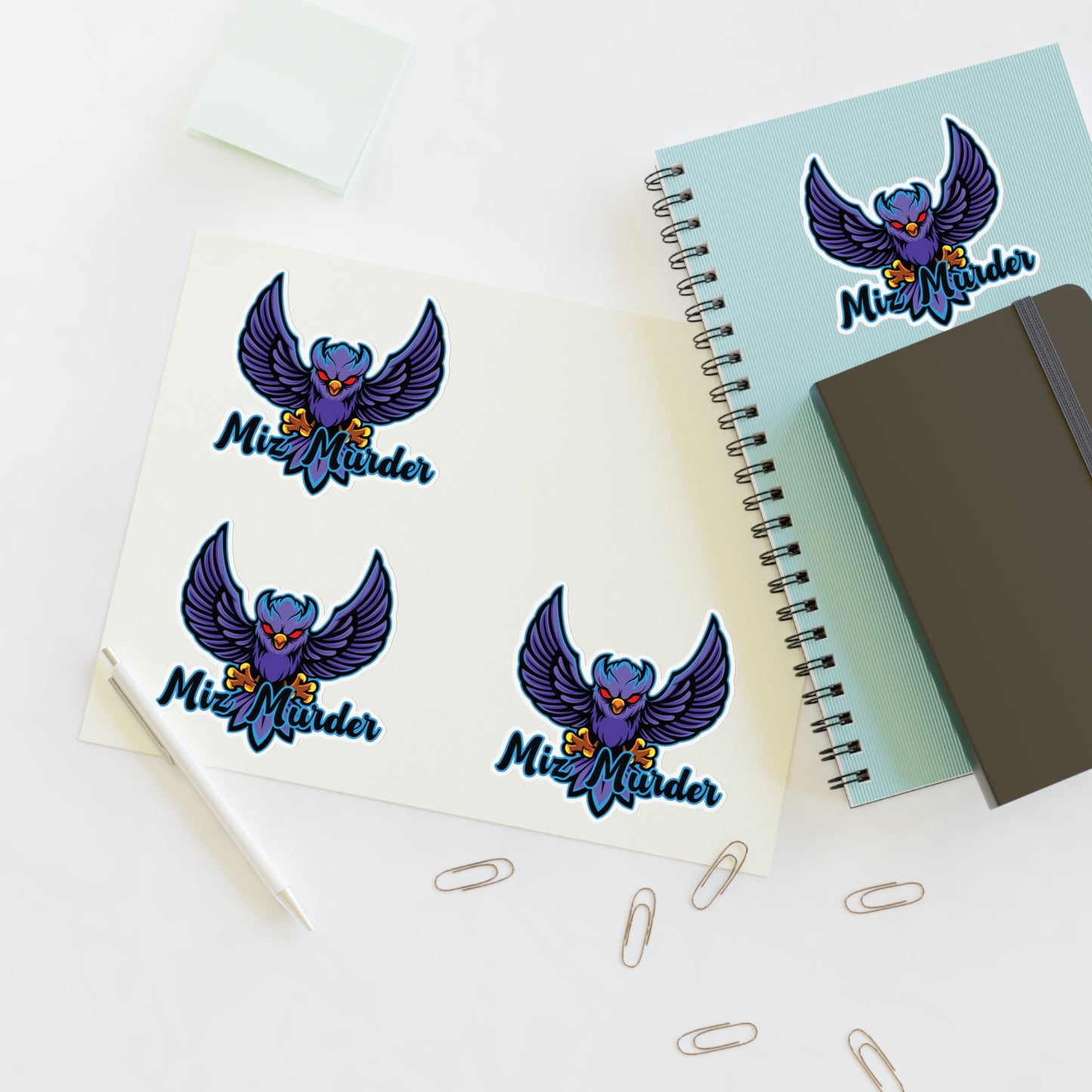 Miz Murder Sticker Sheets
