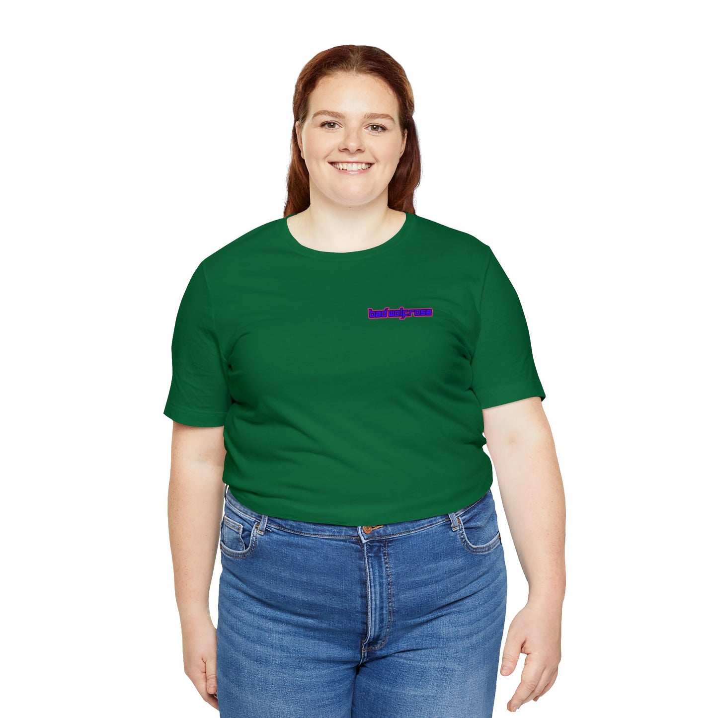 BadWolfRose Back Print Unisex T-shirt