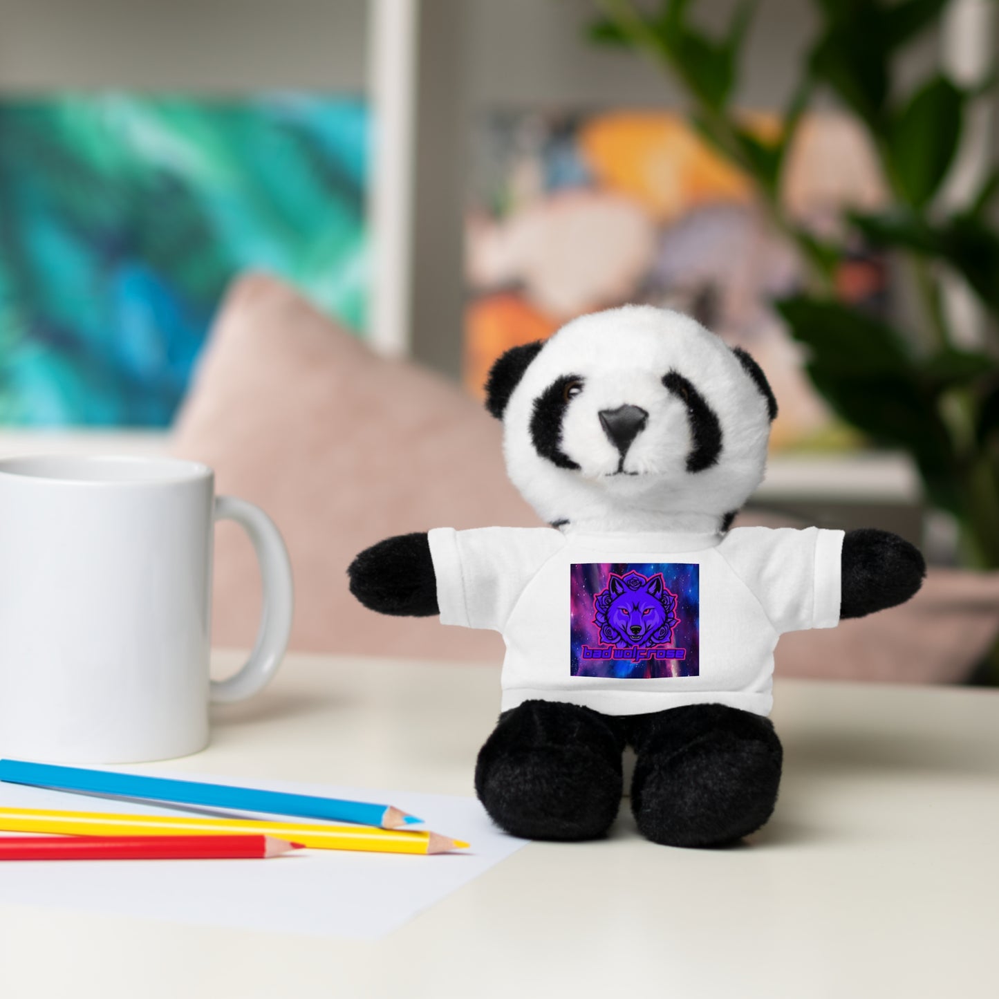 BadWolfRose Space Stuffed Animals with Tee