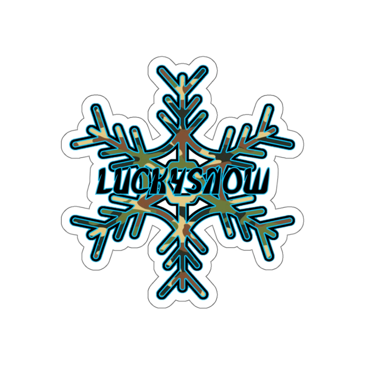 LuckySnow Stickers