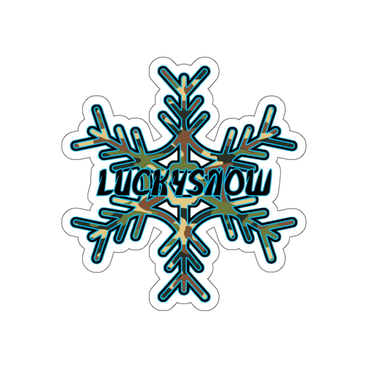 LuckySnow Stickers