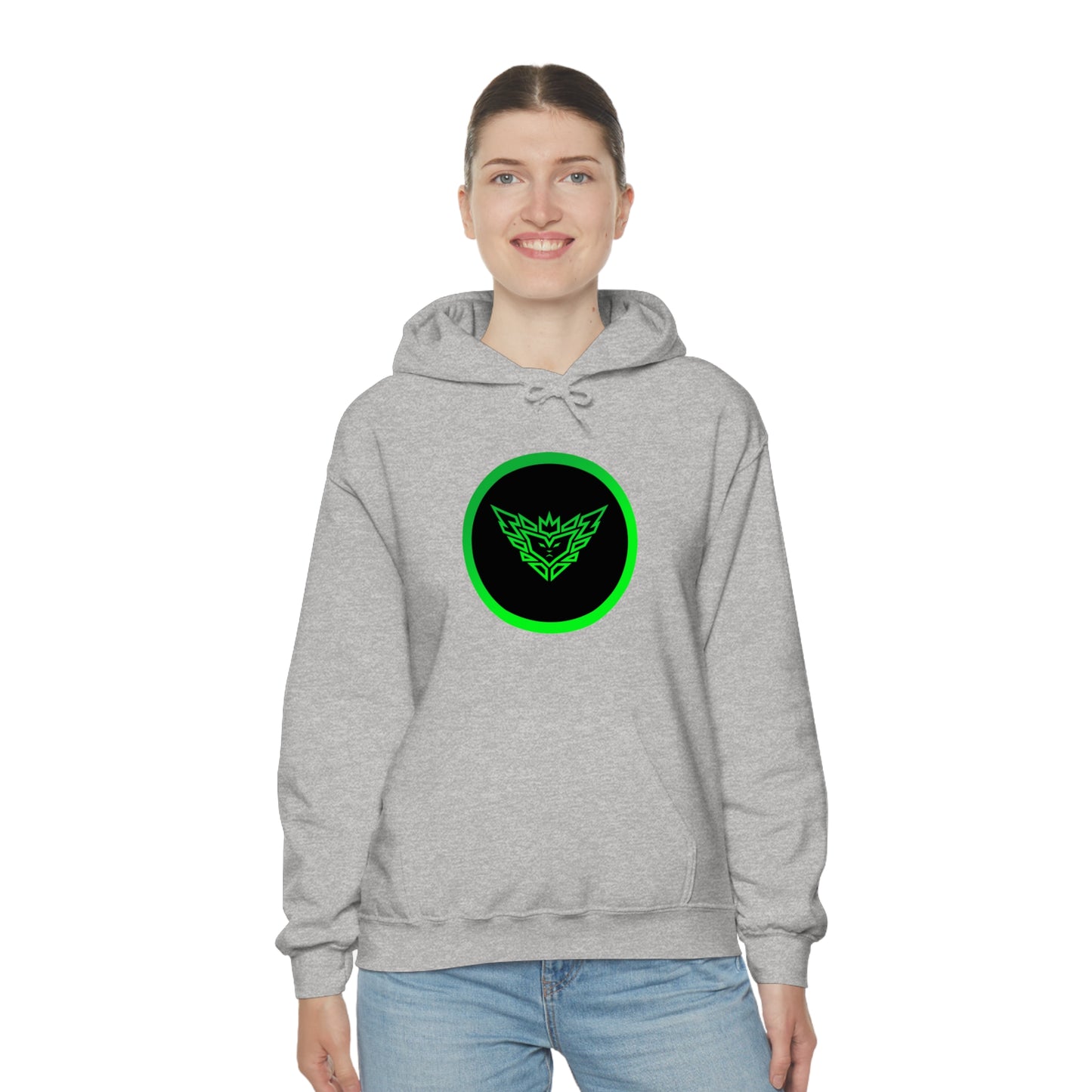 Hezekiah Circle Logo Unisex Hoodie