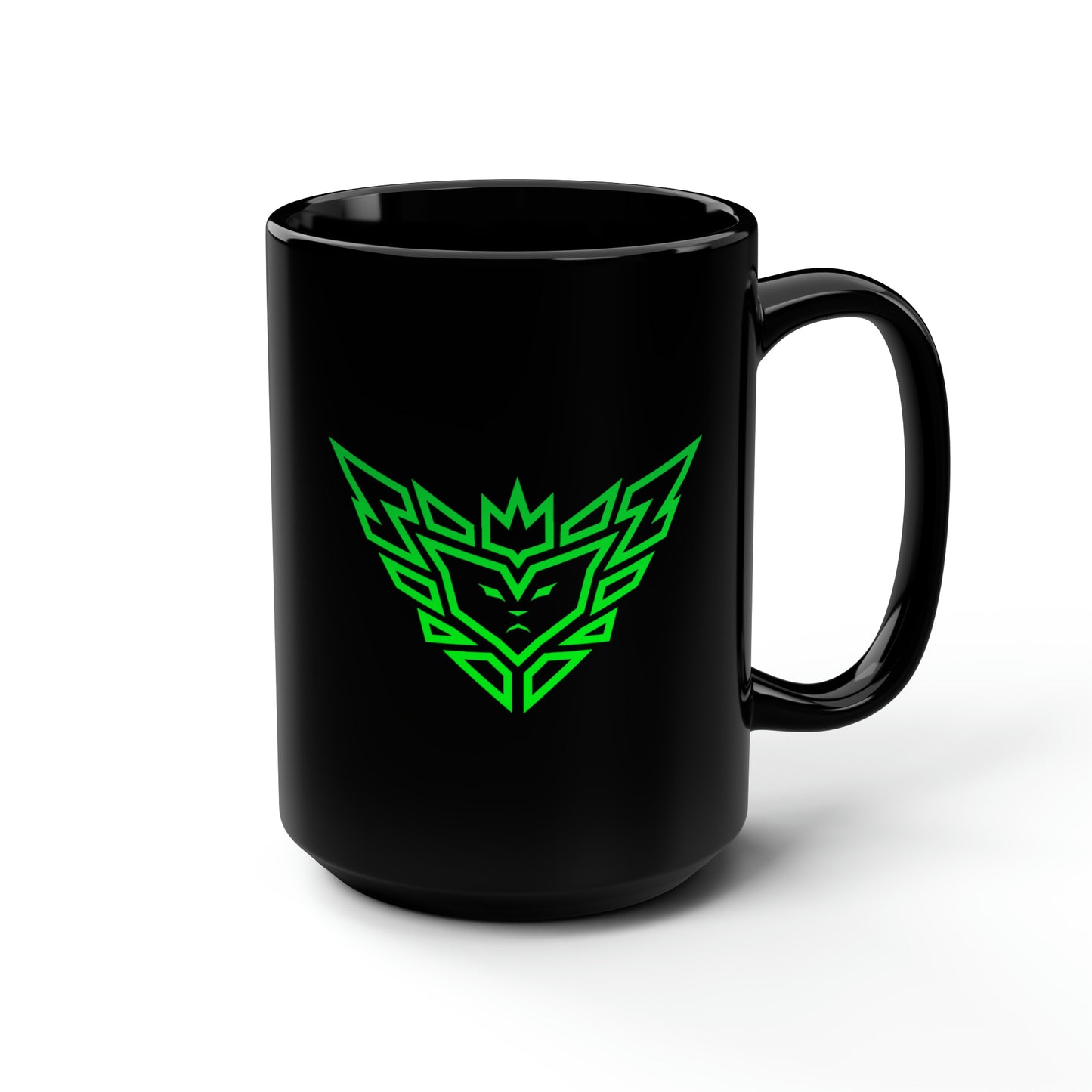 Hezekiah Black Mug, 15oz
