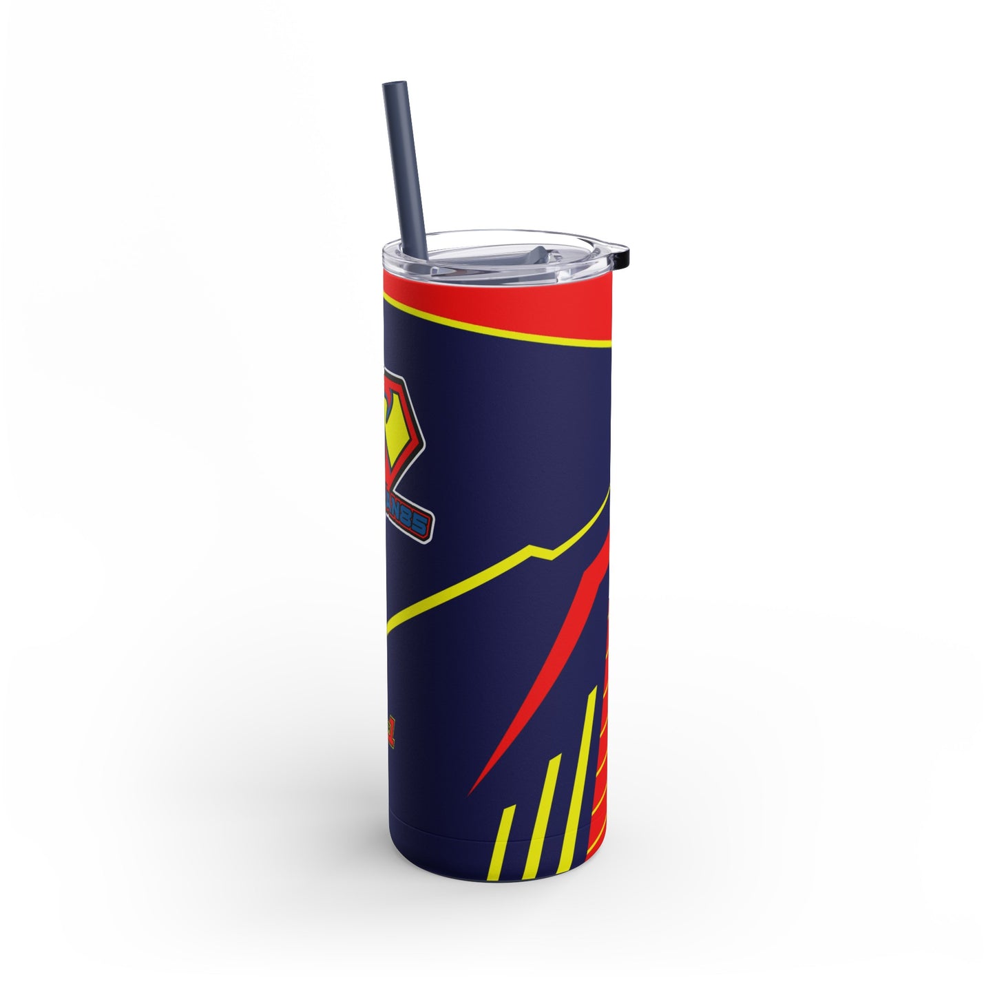 Superman85 Skinny Matte Tumbler, 20oz