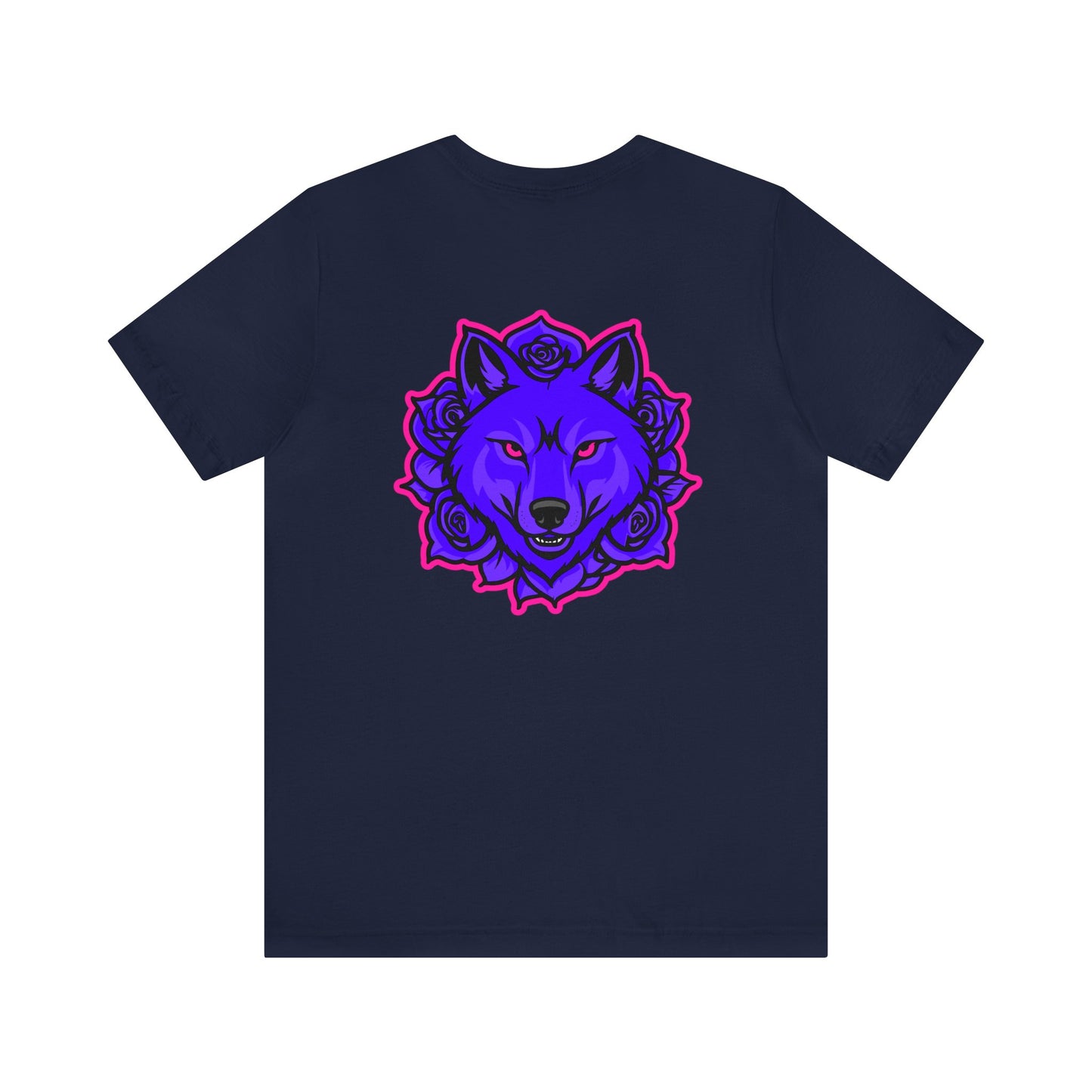 BadWolfRose Back Print Unisex T-shirt