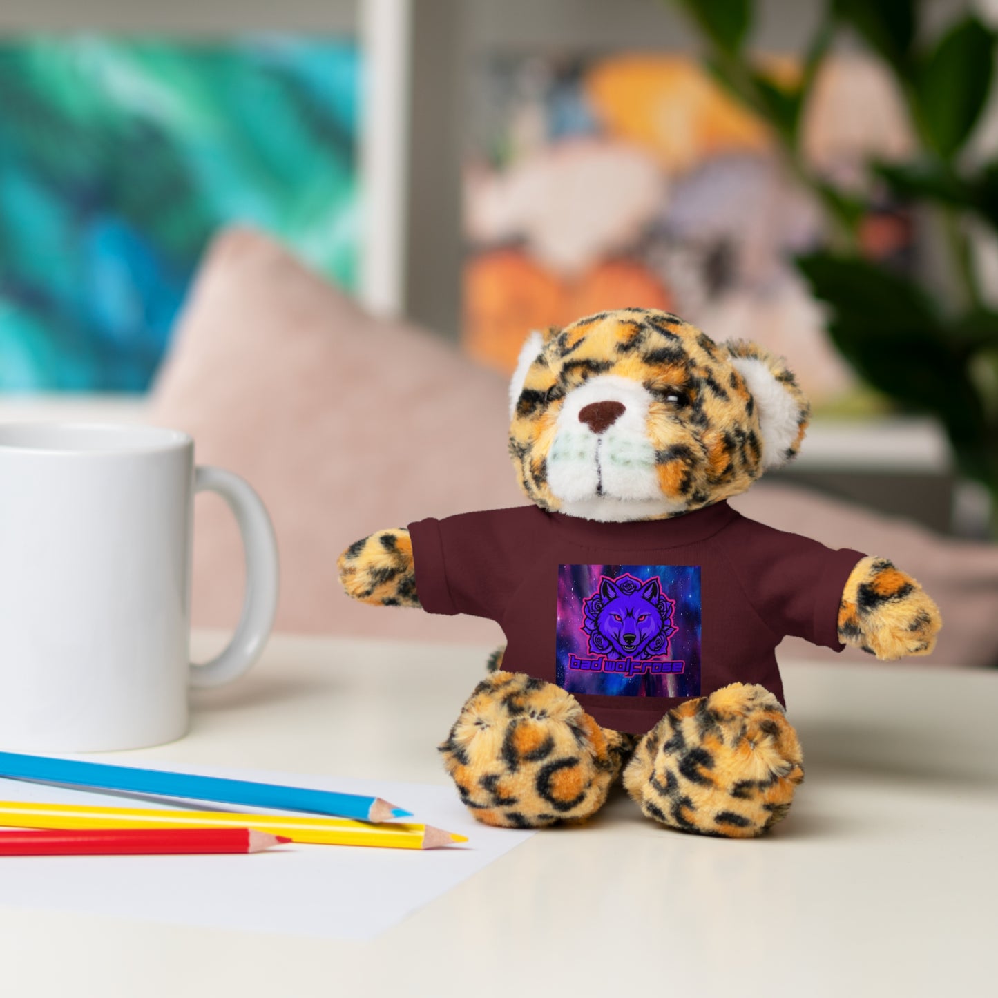 BadWolfRose Space Stuffed Animals with Tee