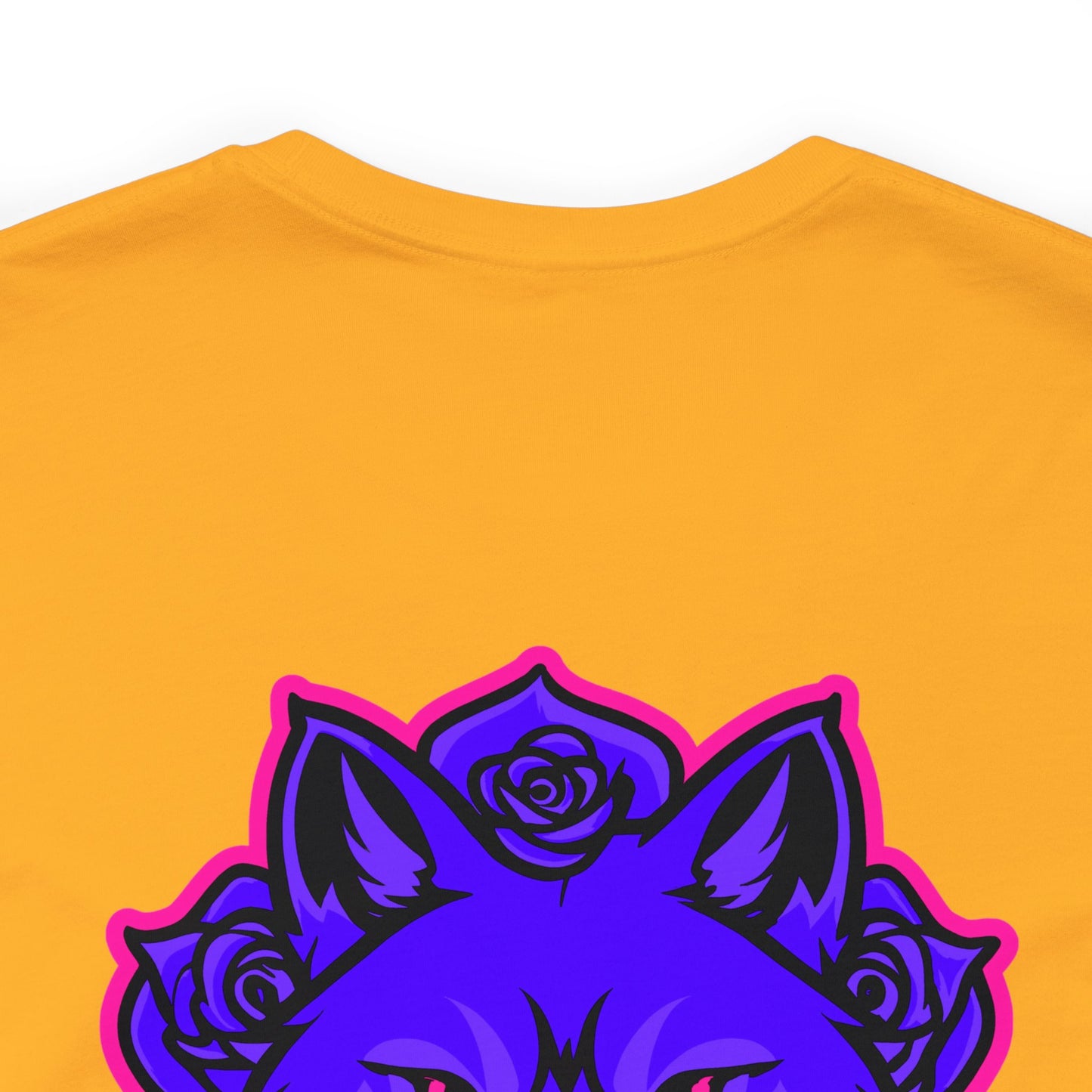 BadWolfRose Back Print Unisex T-shirt