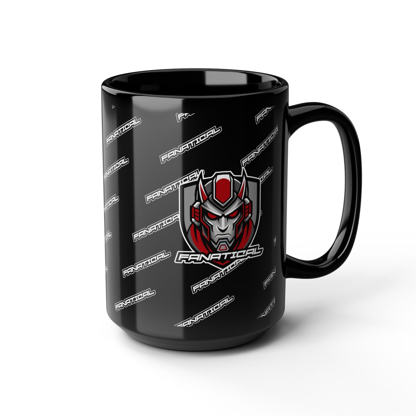 Fanatical Esports Black Mug, 15oz