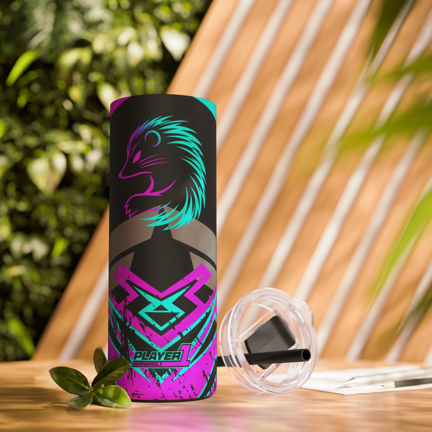 Kraven Quills Skinny Matte Tumbler, 20oz