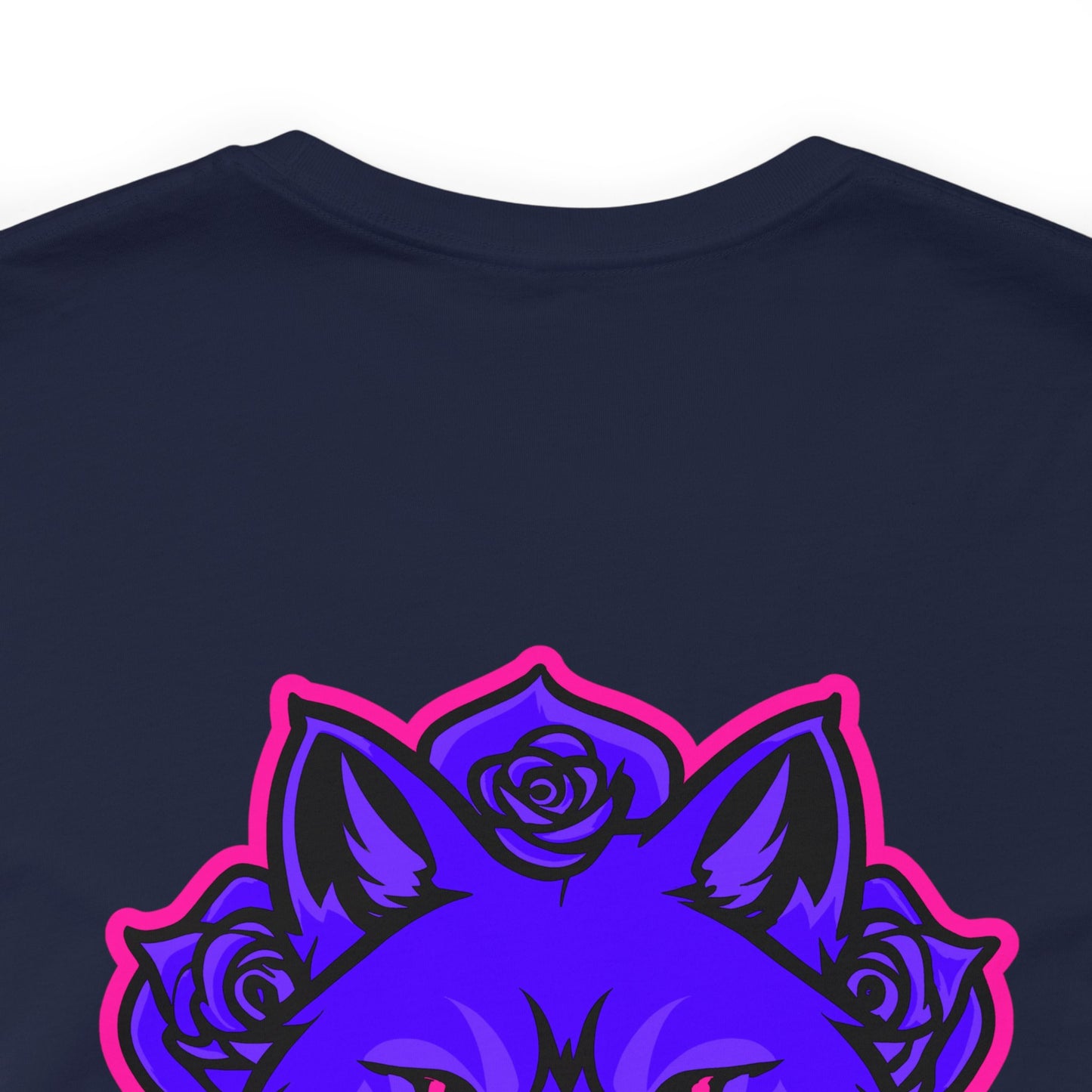 BadWolfRose Back Print Unisex T-shirt