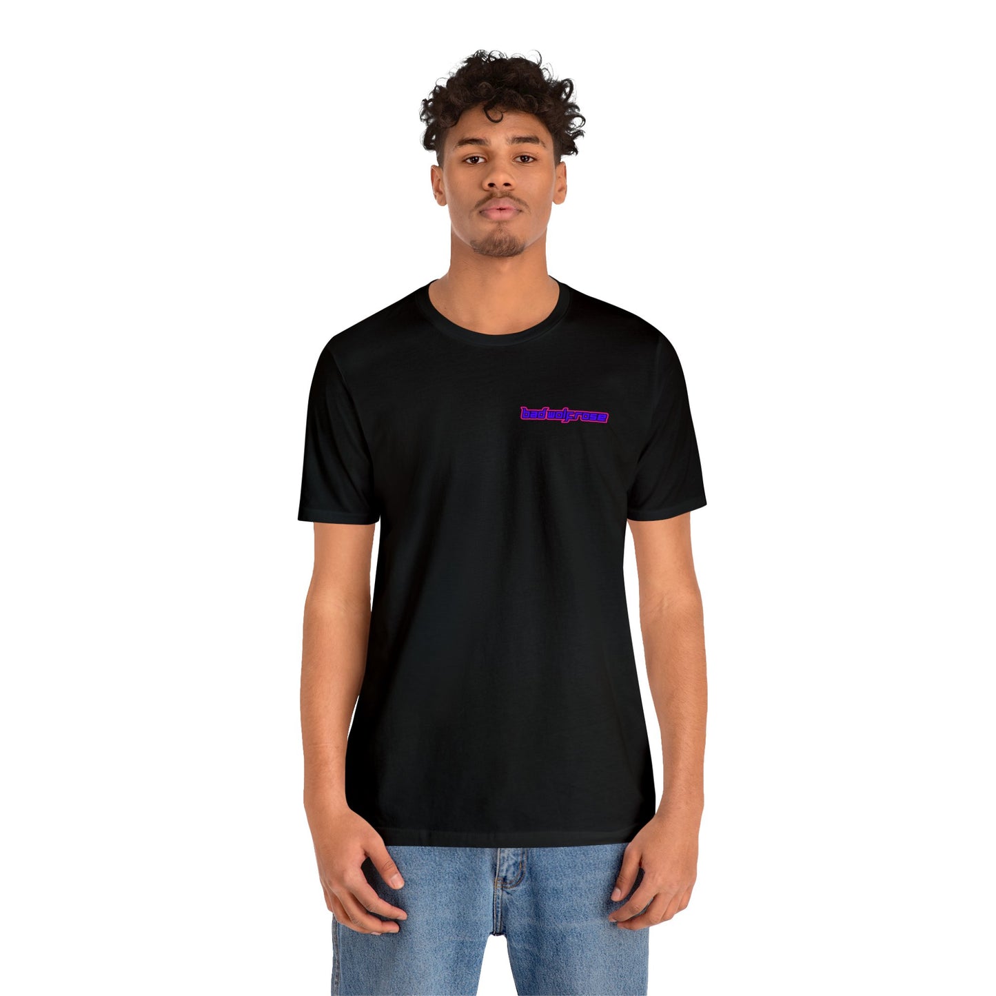 BadWolfRose Back Print Unisex T-shirt