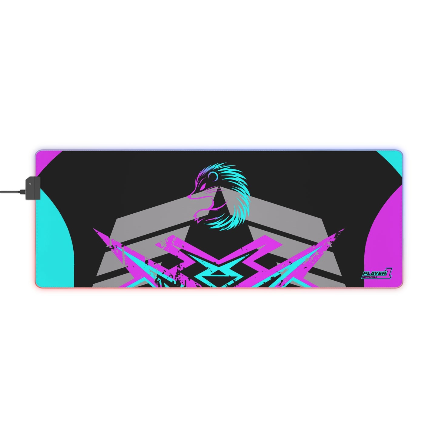Kraven Quills LED Gaming Mouse Pad