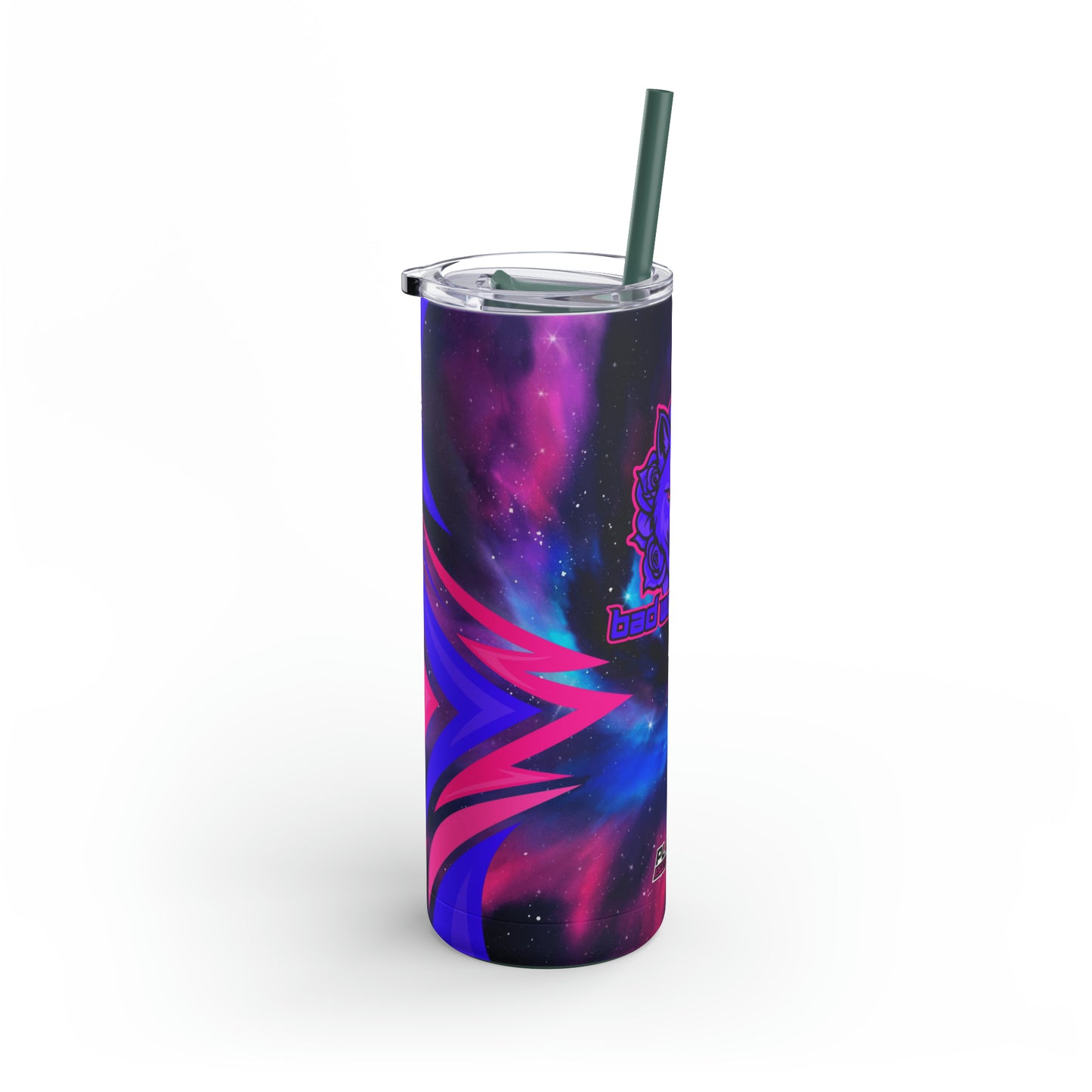 BadWolfRose Skinny Matte Tumbler, 20oz