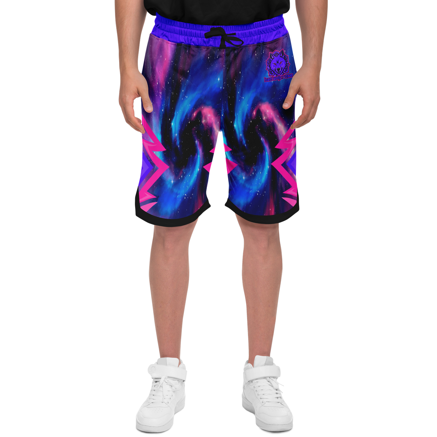 BadWolfRose Basketball Shorts
