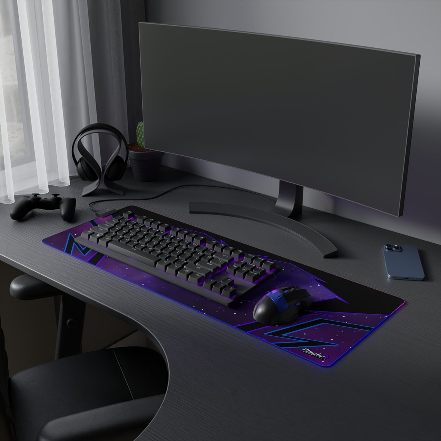 Darth Hrafn LED Gaming Mouse Pad